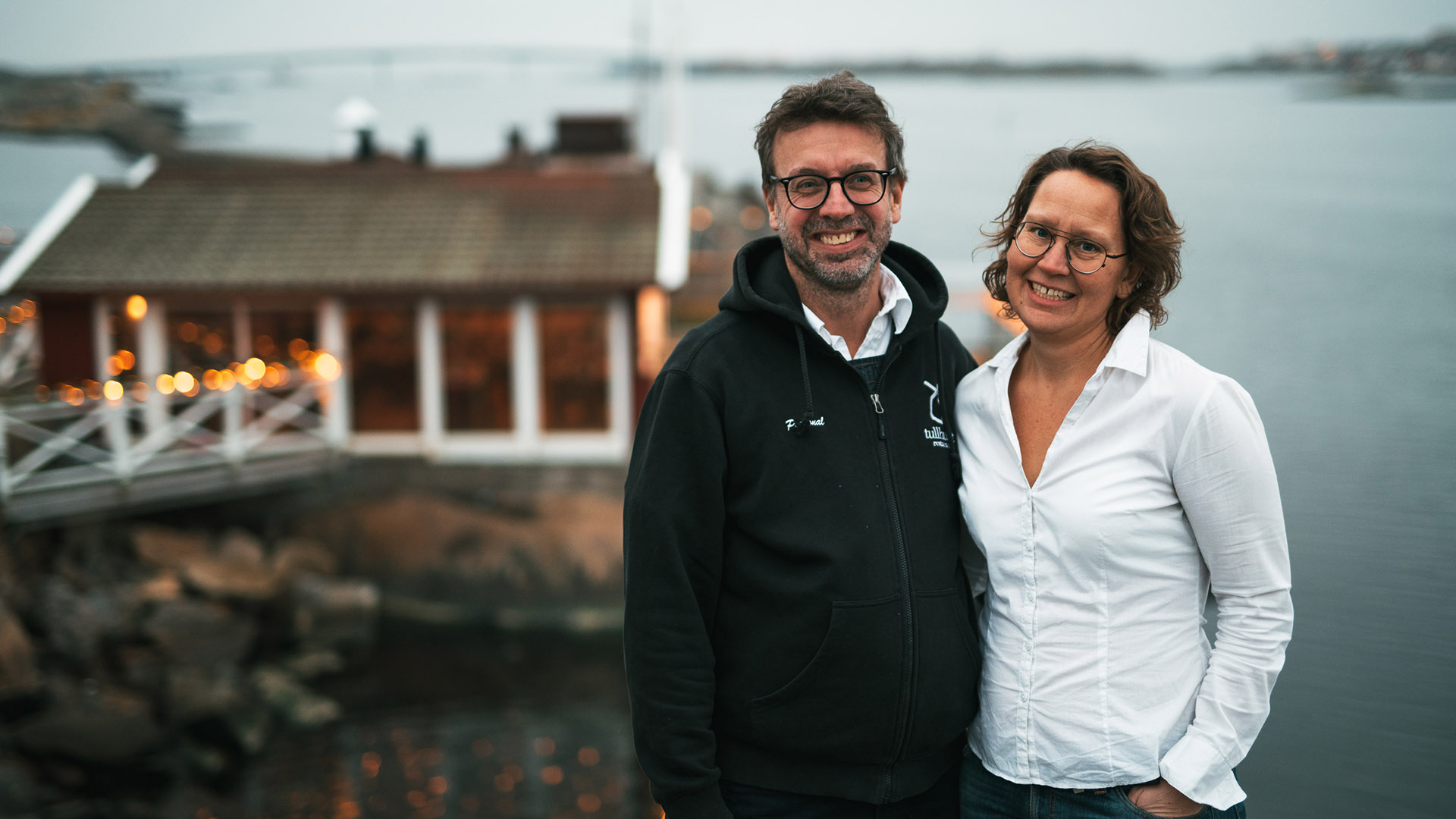 Preben och Sofie Pedersen driver Tullhuset restaurang på Hönö och deltar i BRG:s tillväxtprogram